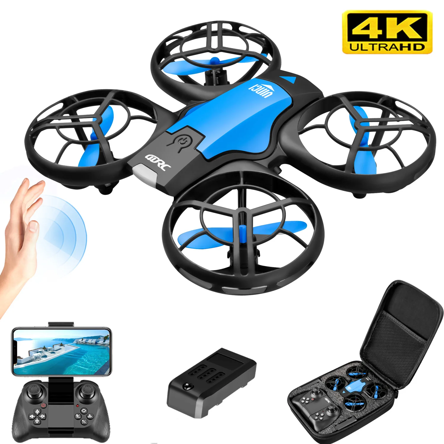 Kids Xbox Toys - Nouveau mini drone V8 4K professionnel