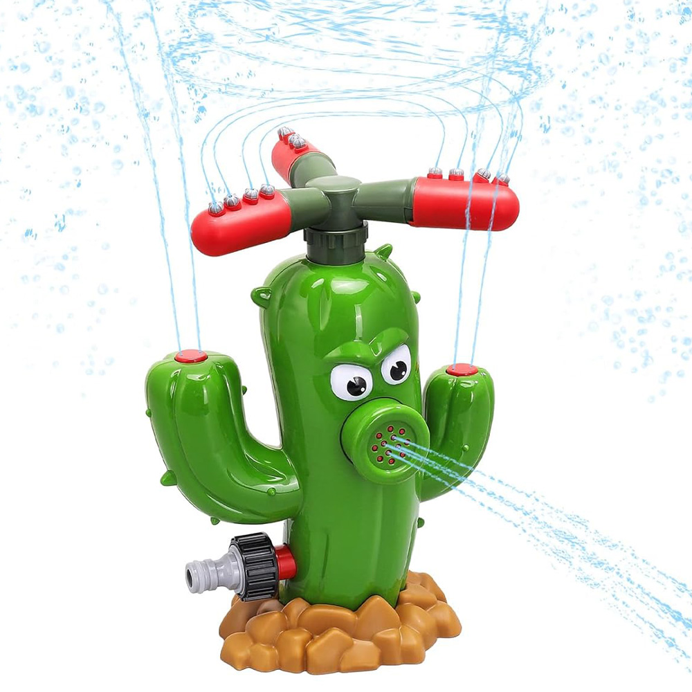 Kids Yard Toys - Jouet d'arrosage en forme de cactus,