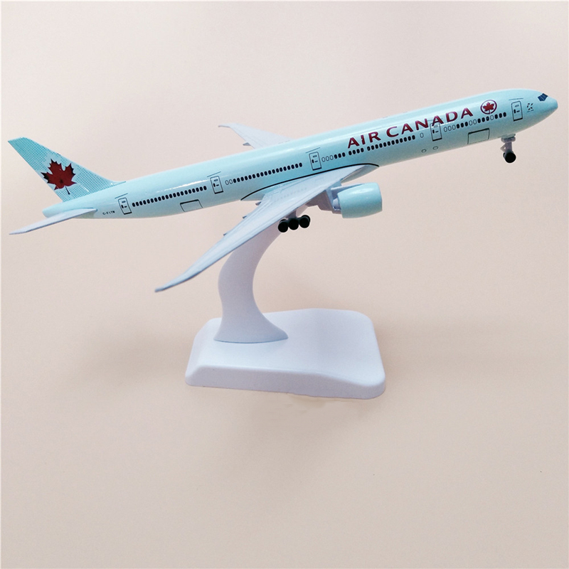Kids Toys Canada - Avion en alliage métallique avec roues,