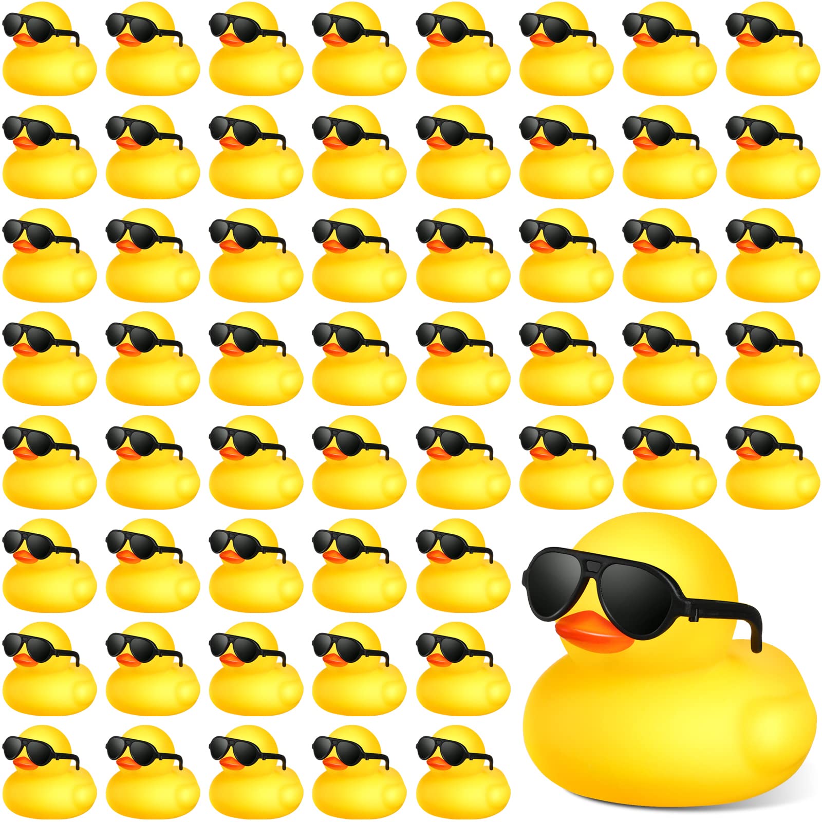 Rubber Duck Bath - Mini canards en caoutchouc jaunes en