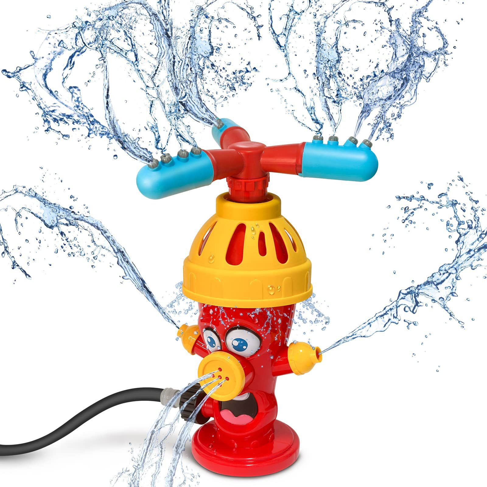 Kids Yard Toys - Jouet d'arrosage à jet d'eau, arroseur