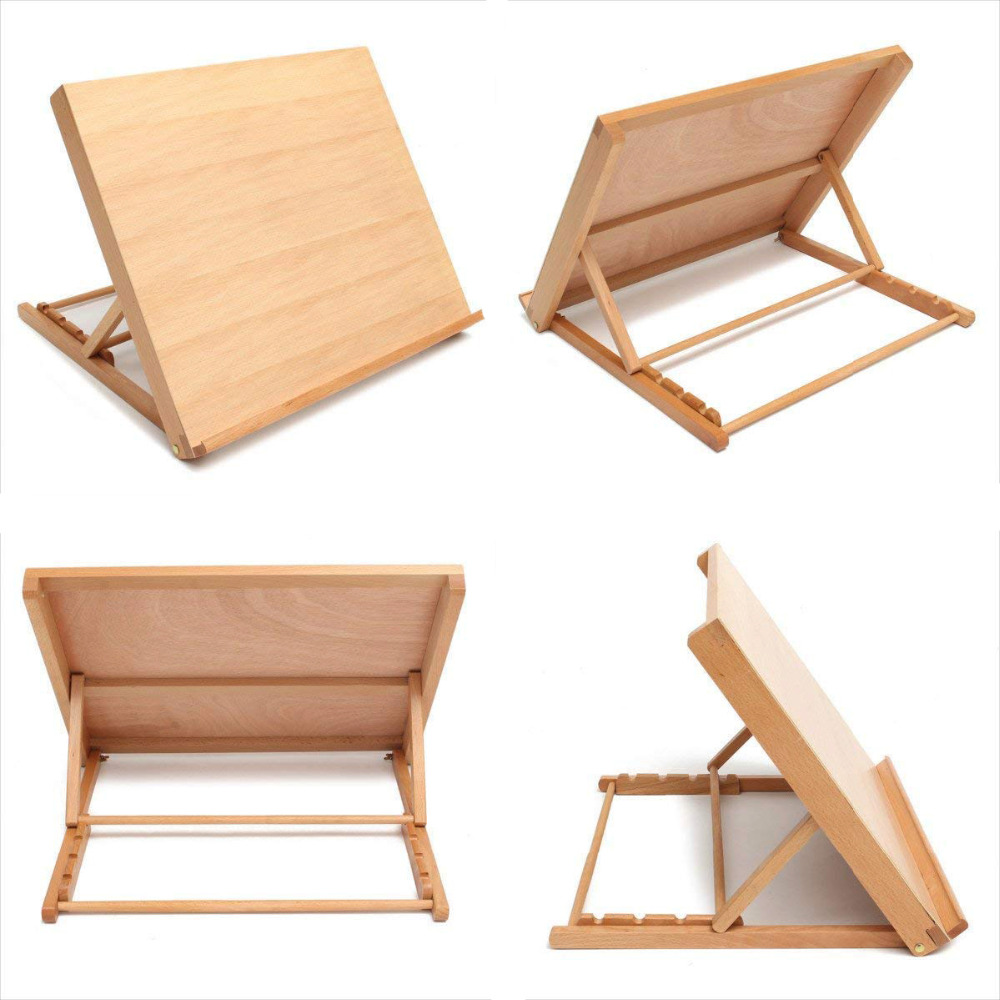 Kids Art Easel - Planche à dessin en bois, bureau