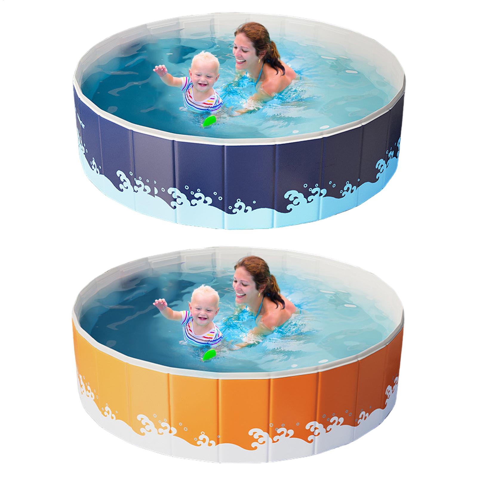 Kids Yard Toys - Piscine pliante Portable résistante à l'usure,
