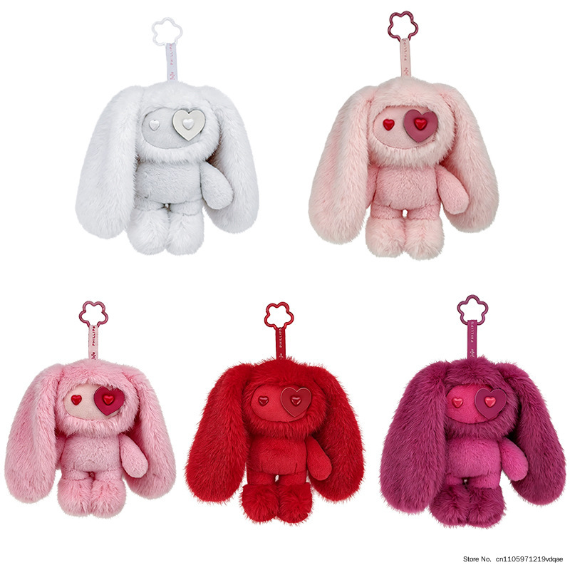 Kids Toys Easter - Porte-clés en peluche lapin Juju mignon,