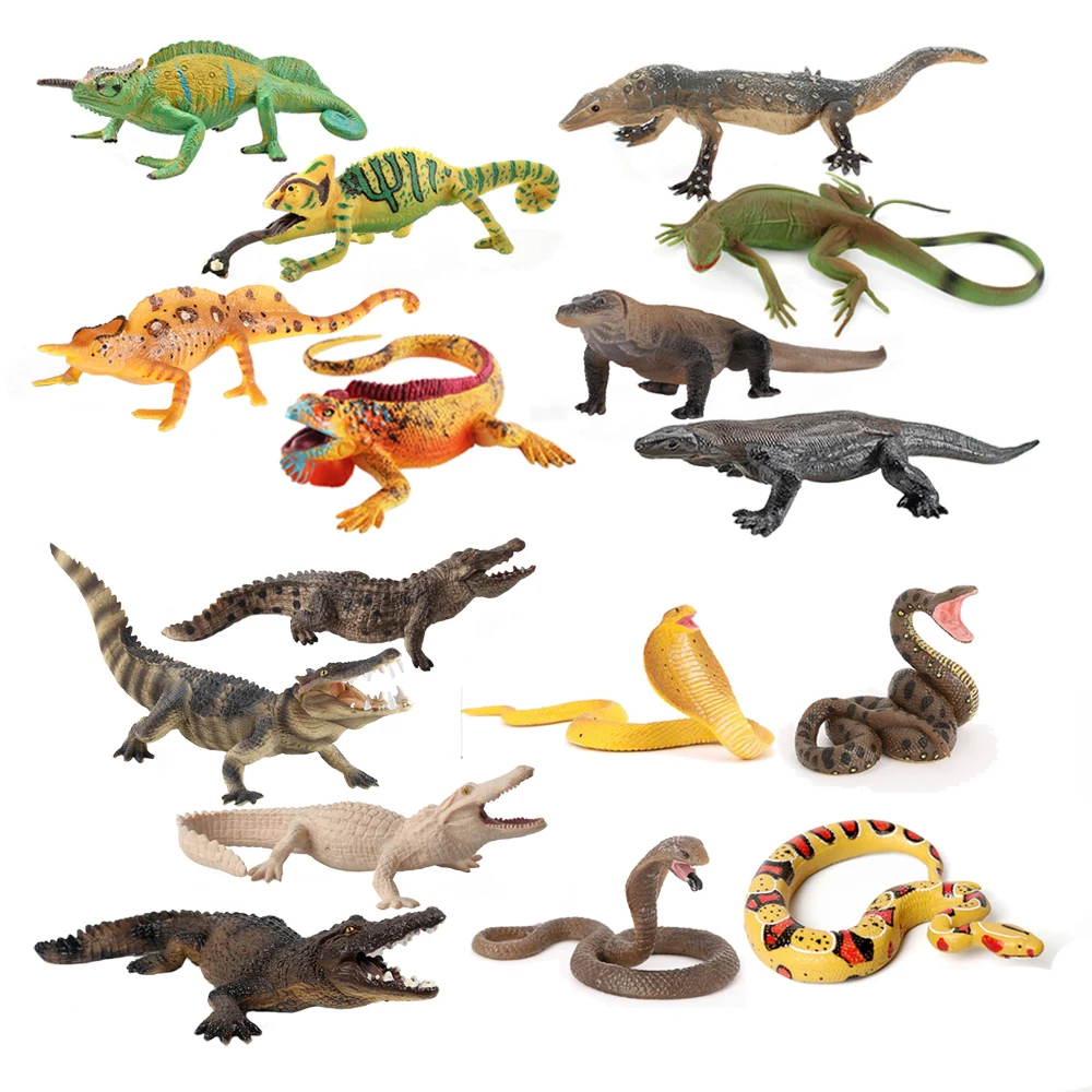 Kids Toys Under $10 - Figurine de Reptile en Plastique :