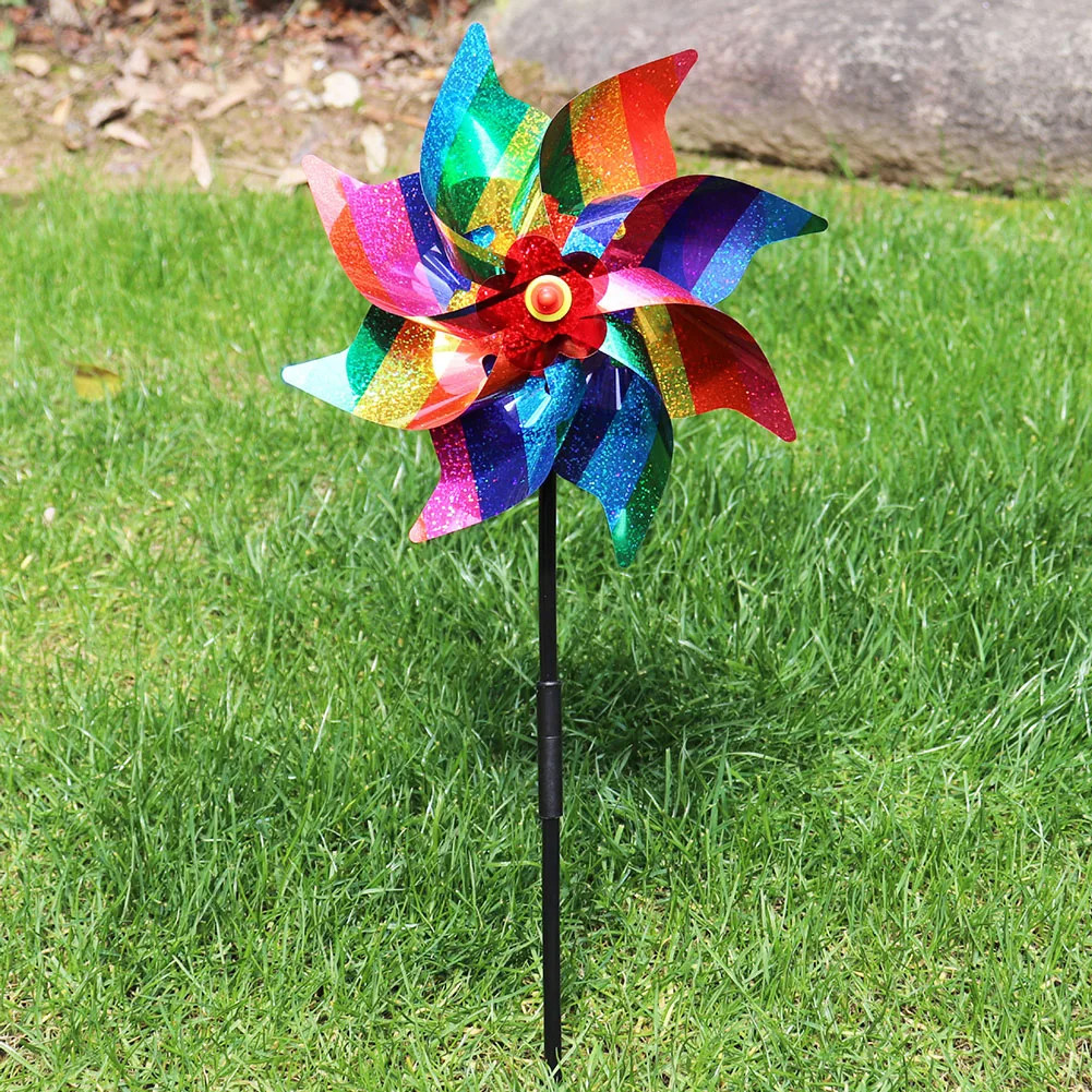 Kids Yard Toys - Moulin à Vent Répulsif pour Décoration