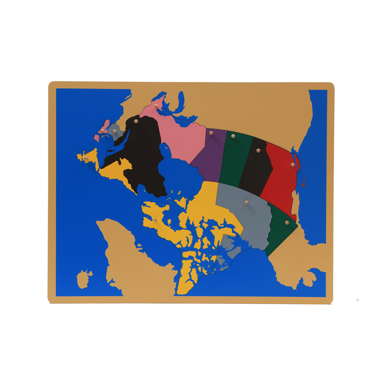 Puzzle de carte en bois du Can - Kids Toys Canada avis et prix