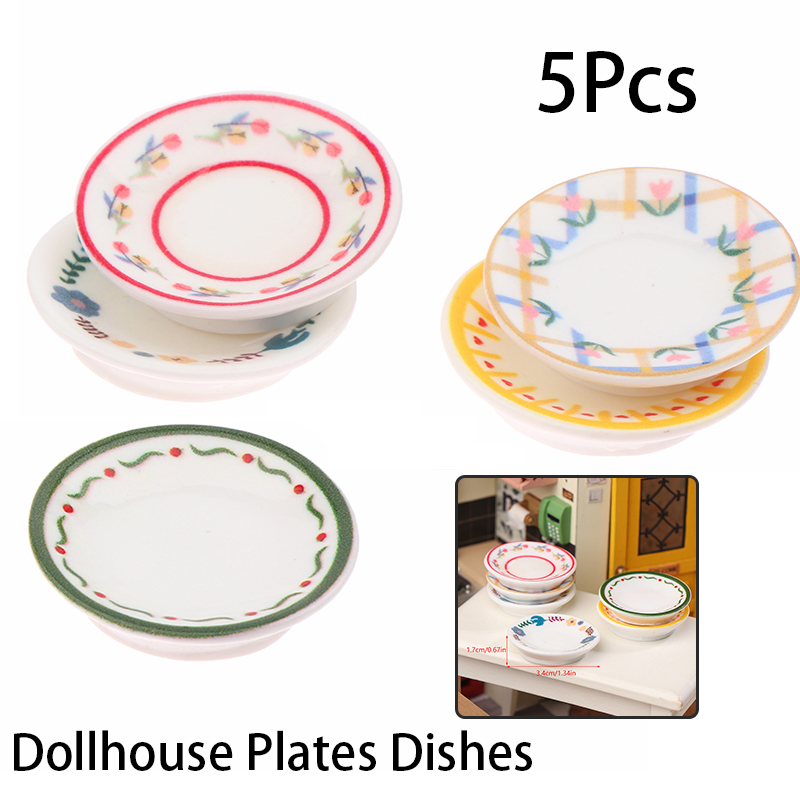 Mini assiettes pour maison de  - Dollhouse Furniture Set avis et prix