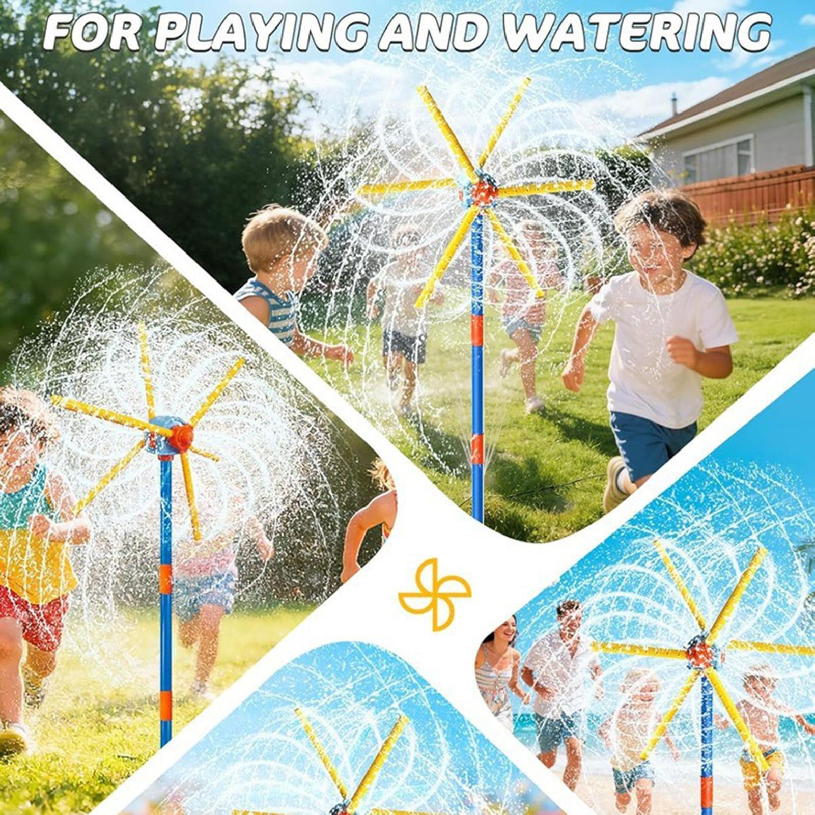 Moulin à vent avec arroseur po - Kids Yard Toys avis et prix