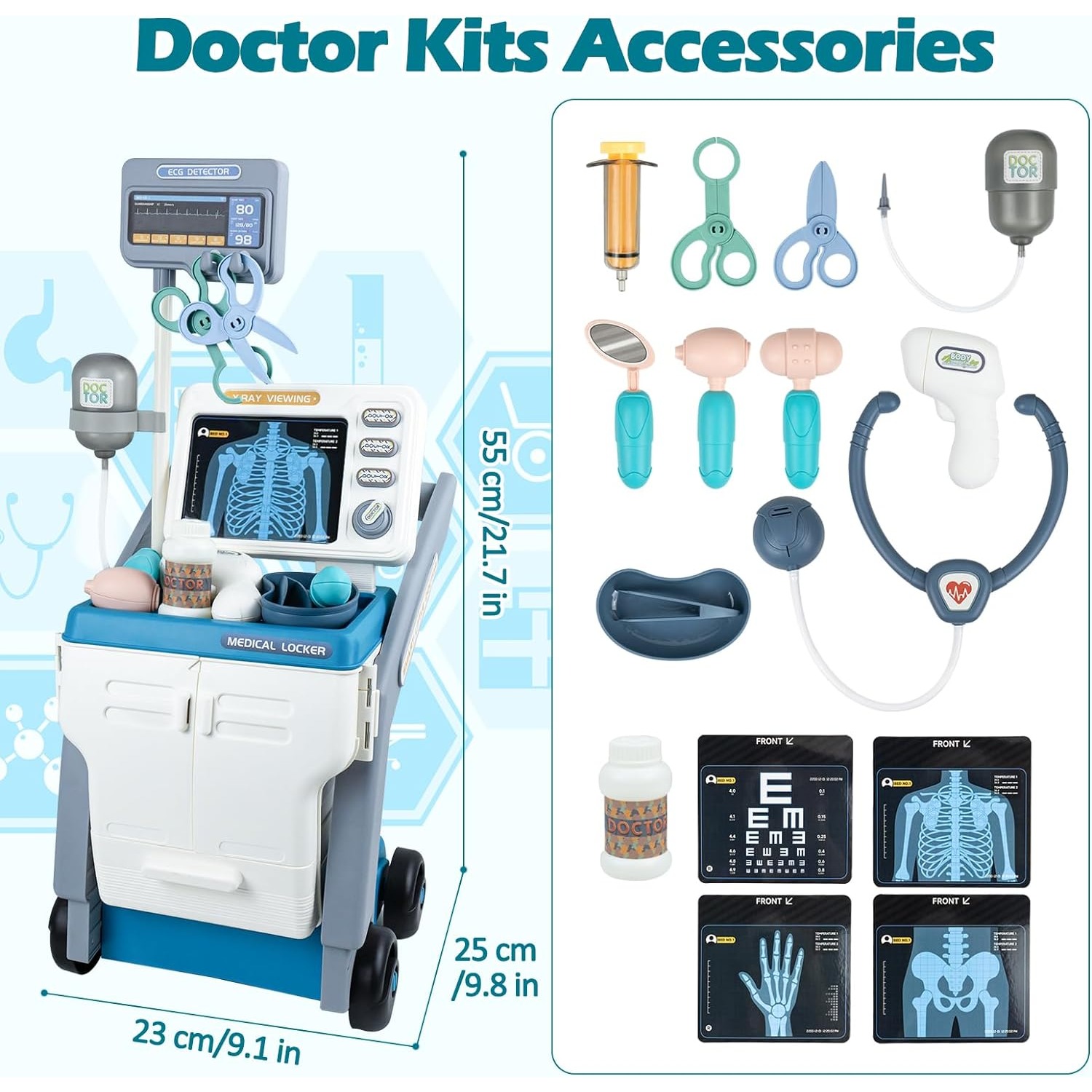 Kit de médecin, jouet de simul - Kids Xray Toys avis et prix