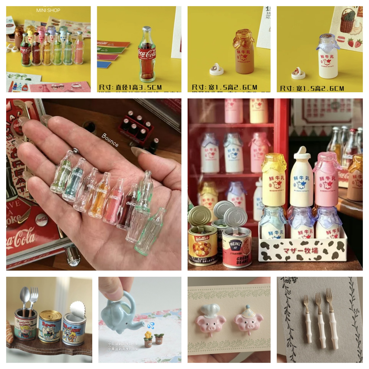 Ensemble de mini bouteilles de - Dollhouse Furniture Set avis et prix