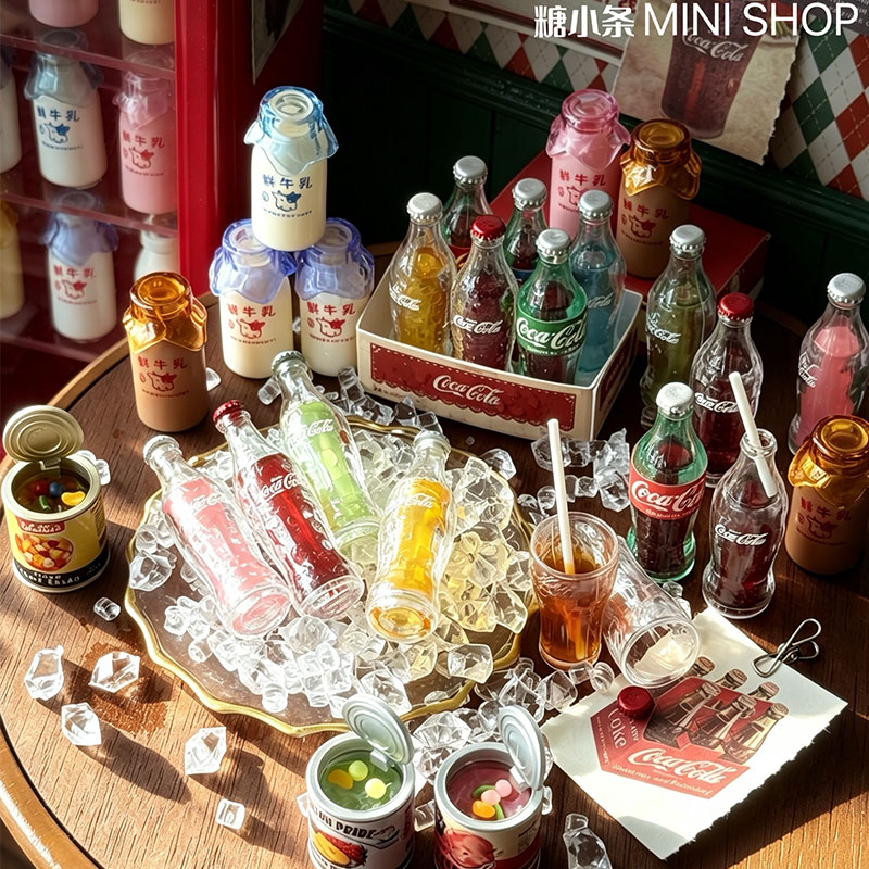 Ensemble de mini bouteilles de - Dollhouse Furniture Set avis et prix