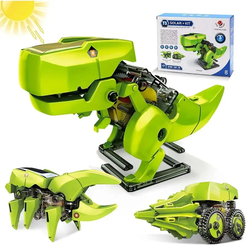 Kit robot solaire 3-en-1, joue - Kids Toys Under $10 avis et prix