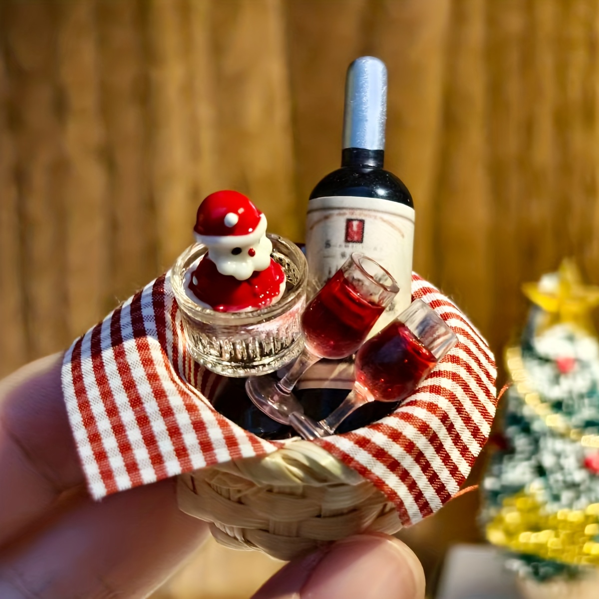 Ensemble de panier à vin de No - Dollhouse Furniture Set avis et prix