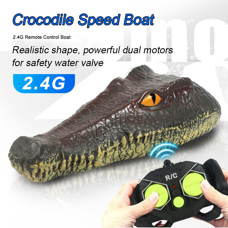 Bateau RC réaliste Crocodile e - Kids Toys Under $10 avis et prix