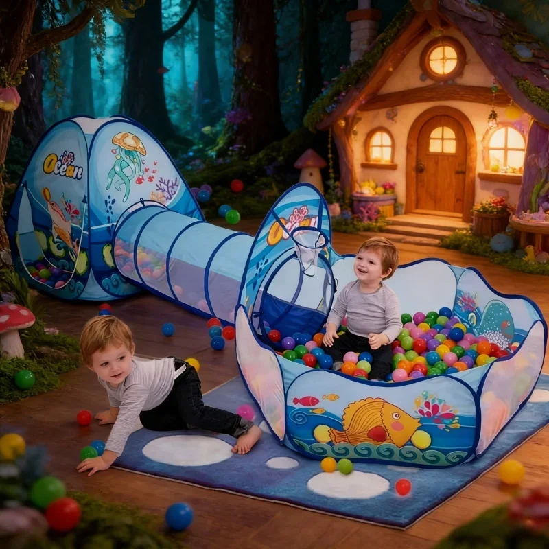 Tente de jeu portable 3-en-1 p - Kids Yard Toys avis et prix