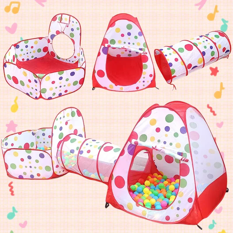 Tente de jeu portable 3-en-1 p - Kids Yard Toys avis et prix